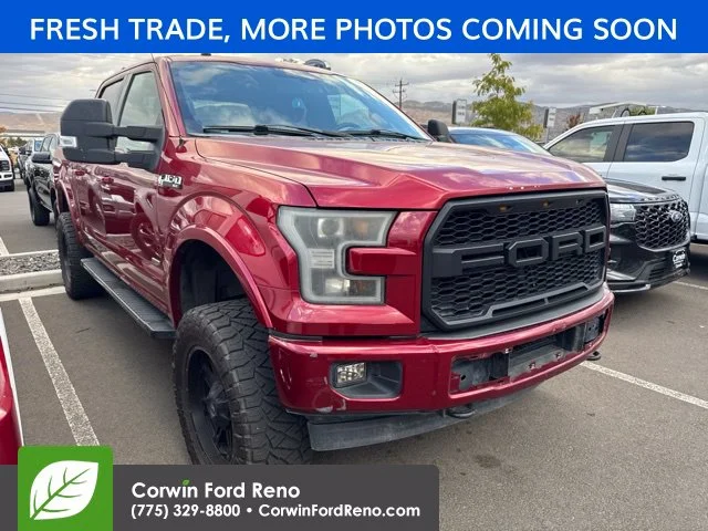 Used 2017 Ruby Red Metallic Tinted Clearcoat Ford XLT image 1