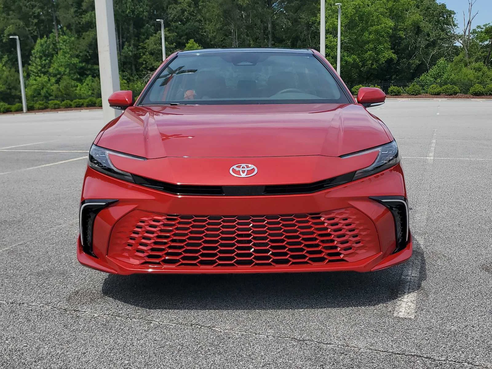 New 2026 Supersonic Red Toyota XSE image 2