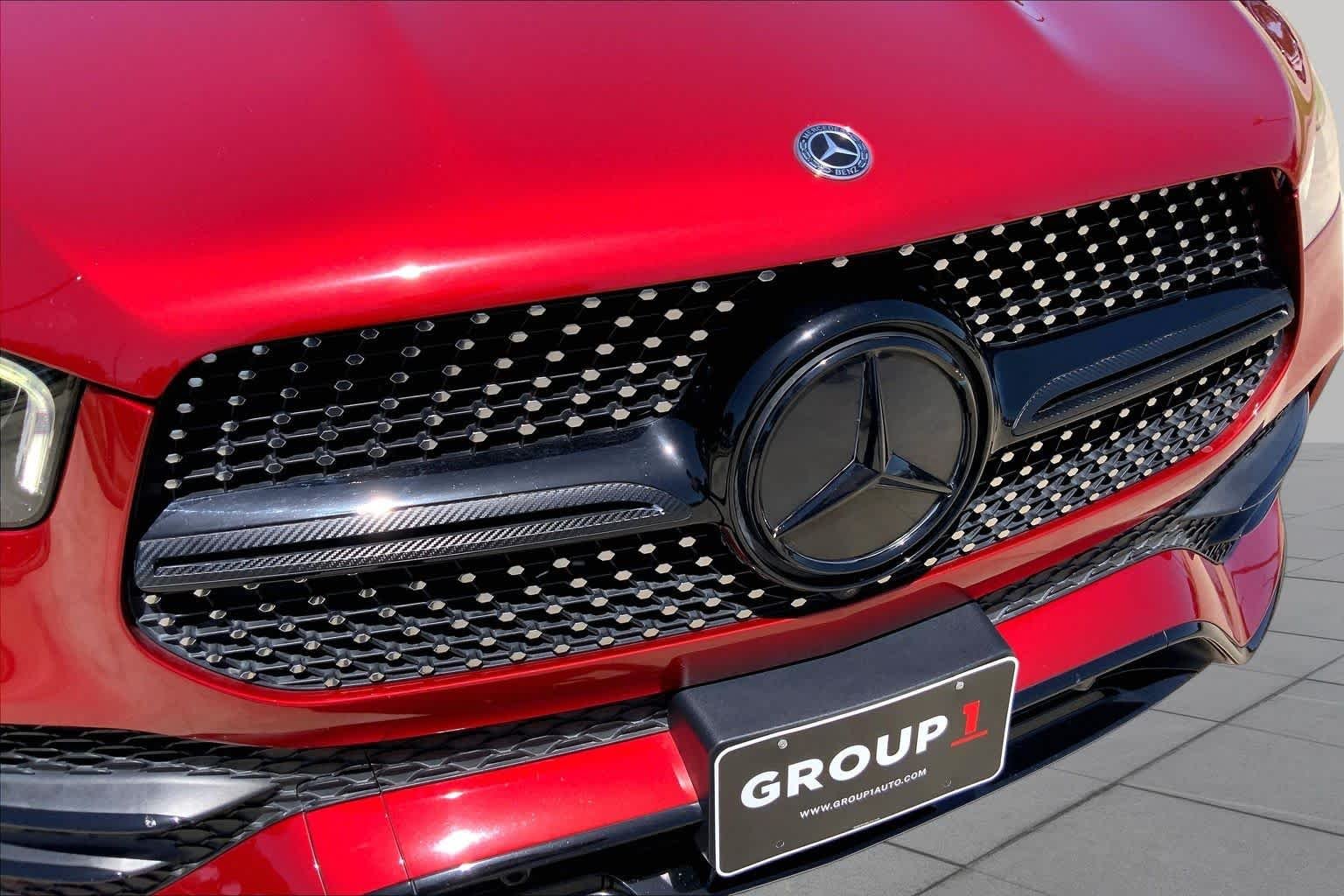 Used 2020 designo Cardinal Red Metallic Mercedes-Benz GLE 350 image 29
