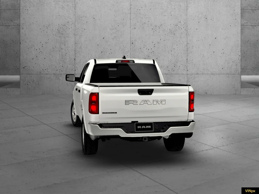 New 2026 Bright White Clear-Coat Exterior Paint RAM Big Horn/Lone Star image 12