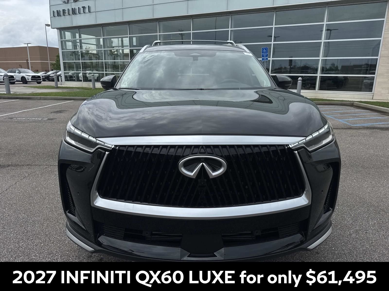New 2027 MINERAL BLACK INFINITI Luxe AWD image 2