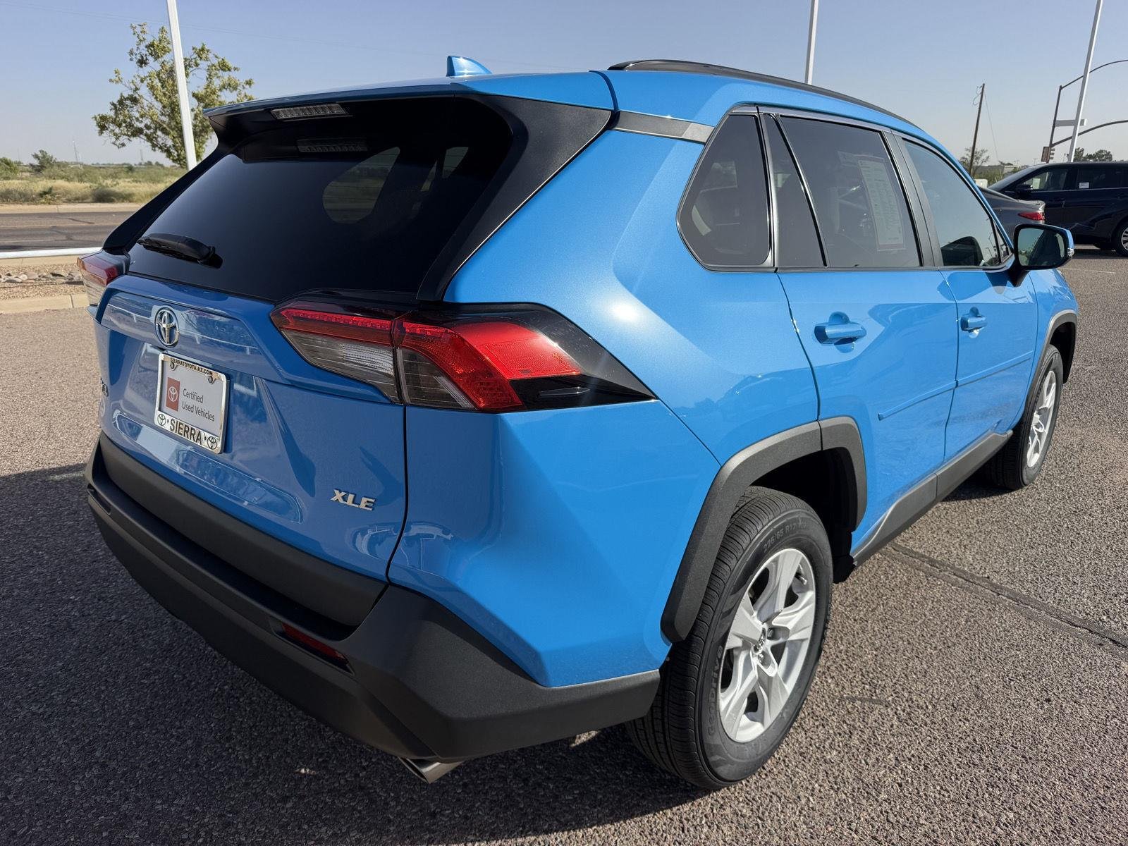 Certified Used 2020 Blue Flame Toyota XLE image 6