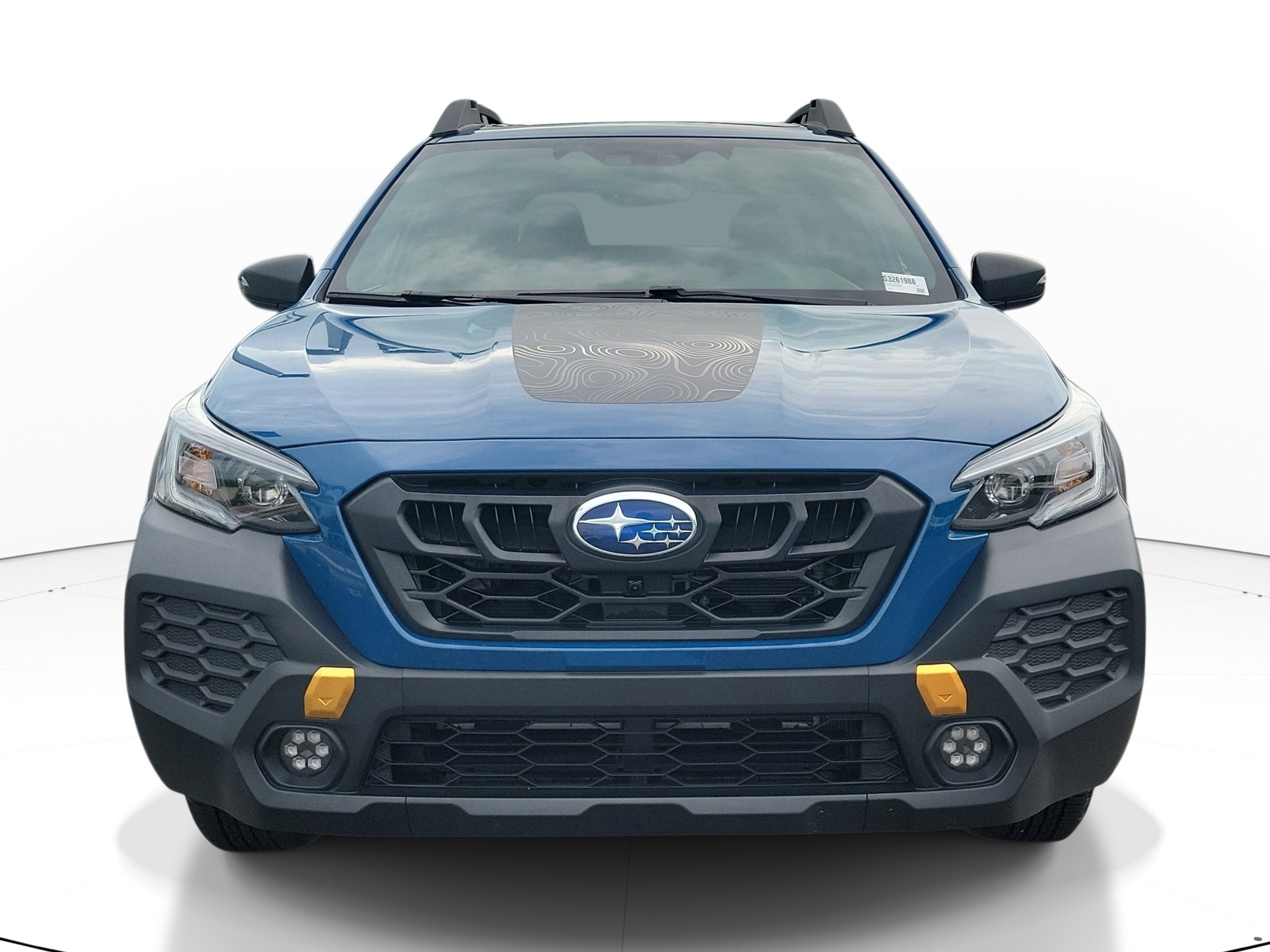 Used 2025 Geyser Blue Subaru Wilderness image 1