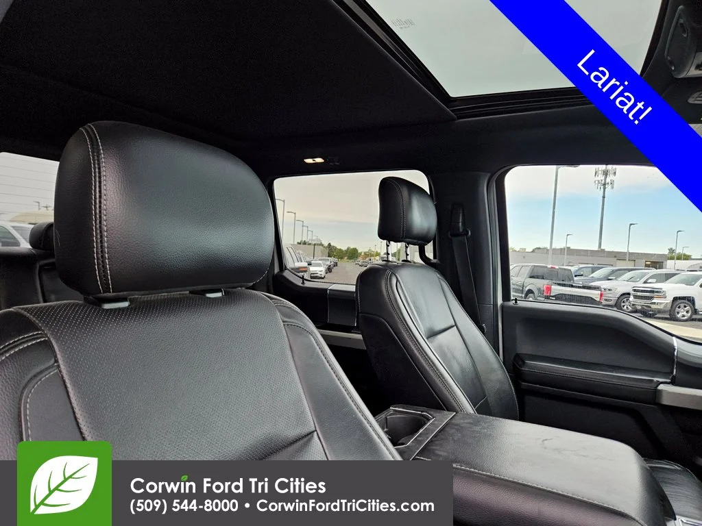 Used 2017 White Ford Lariat image 2