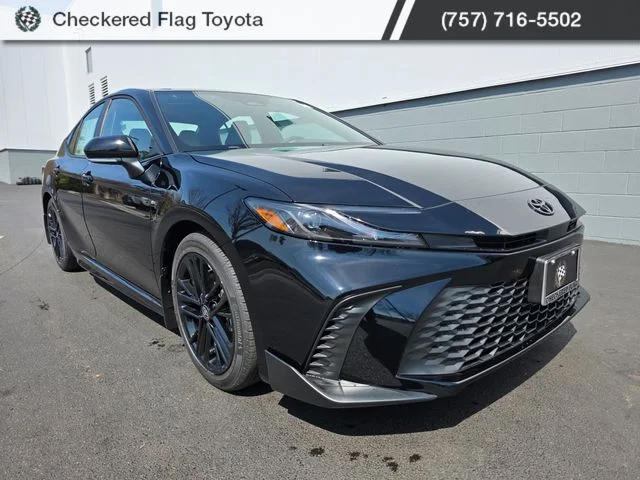 New 2026 Midnight Black Metallic Toyota SE image 1