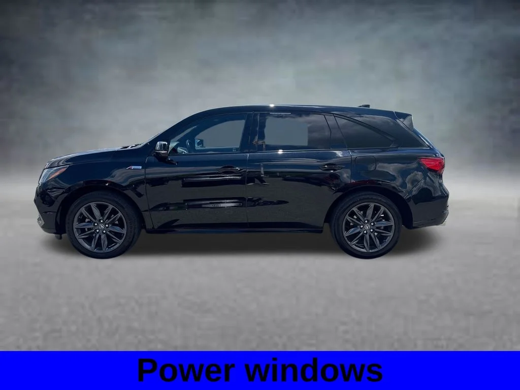Used 2019 Black Acura 3.5L Technology Pkg w/A-Spec Pkg image 8