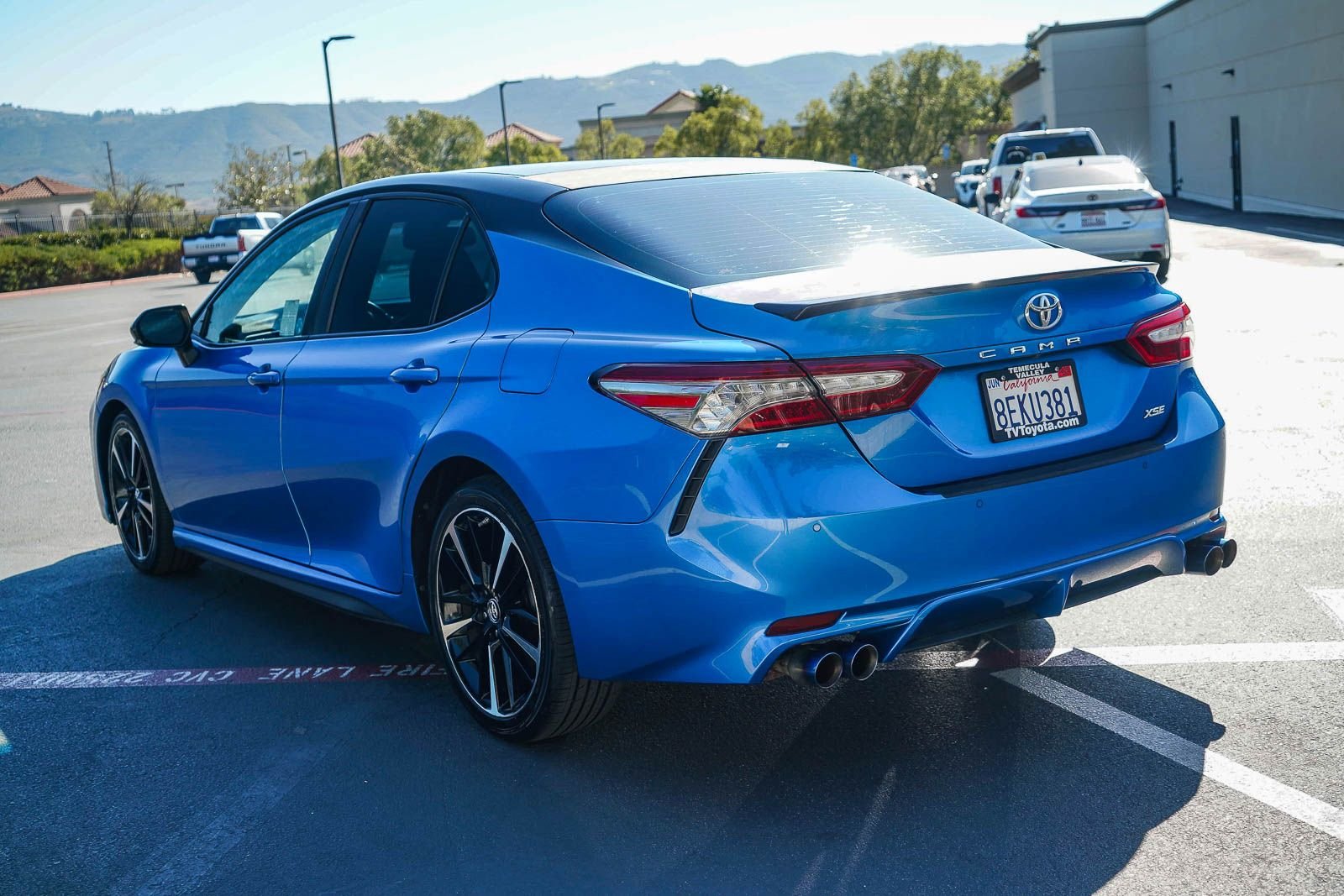 Certified Used 2018 Midnight Black Metallic Toyota XSE image 5