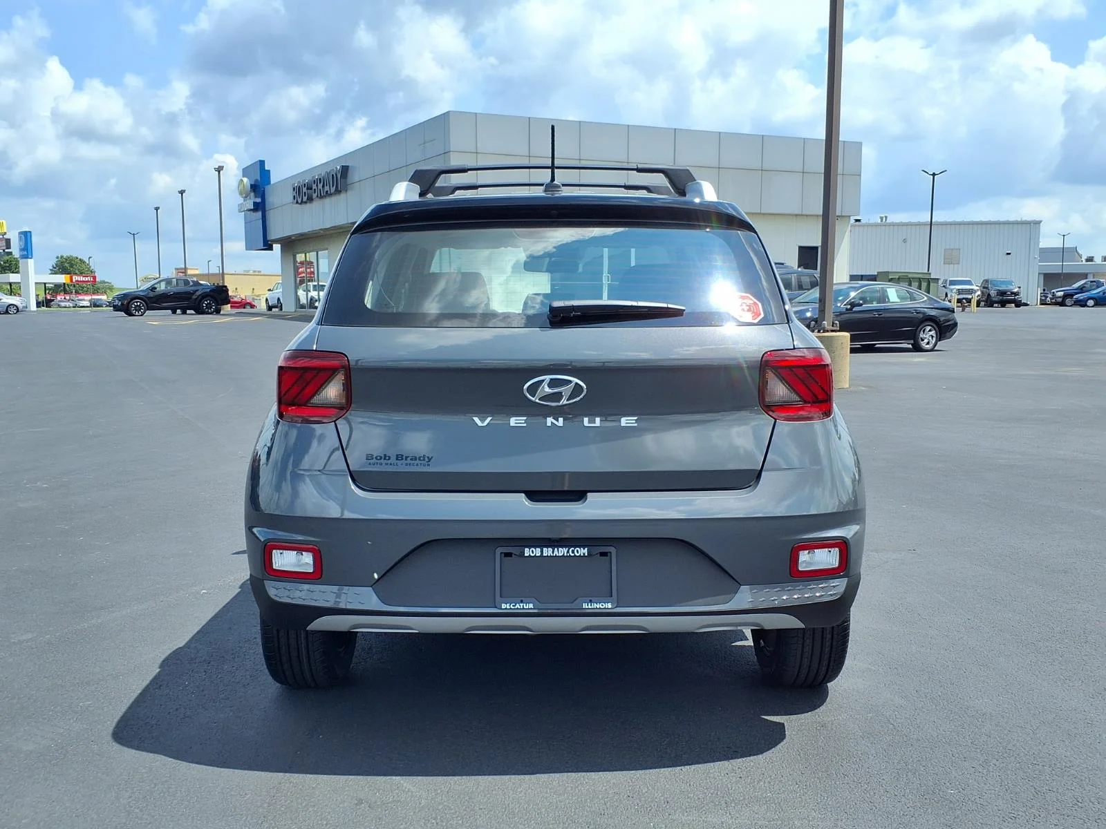 New 2026 Ecotronic Gray Pearl/Black Roof Hyundai SEL image 17