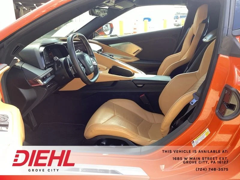 Used 2020 Orange Chevrolet Stingray image 15