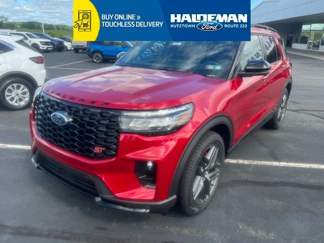 New 2026 Rapid Red Metallic Tinted Clearcoat Ford ST image 1