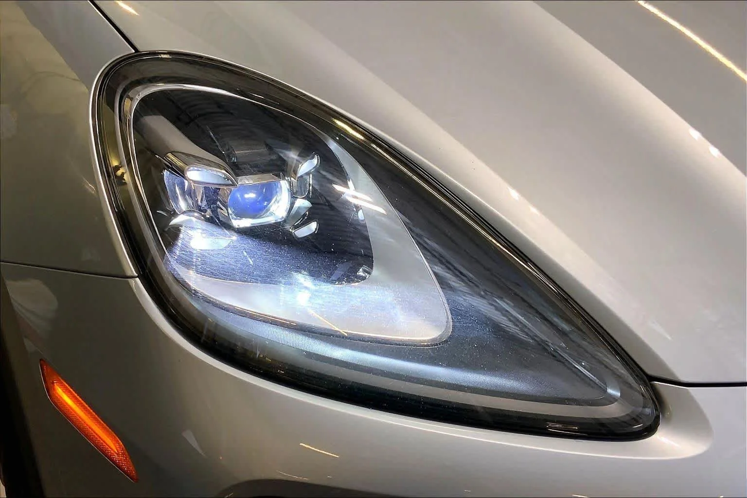 Used 2020 Dolomite Silver Metallic Porsche S image 44