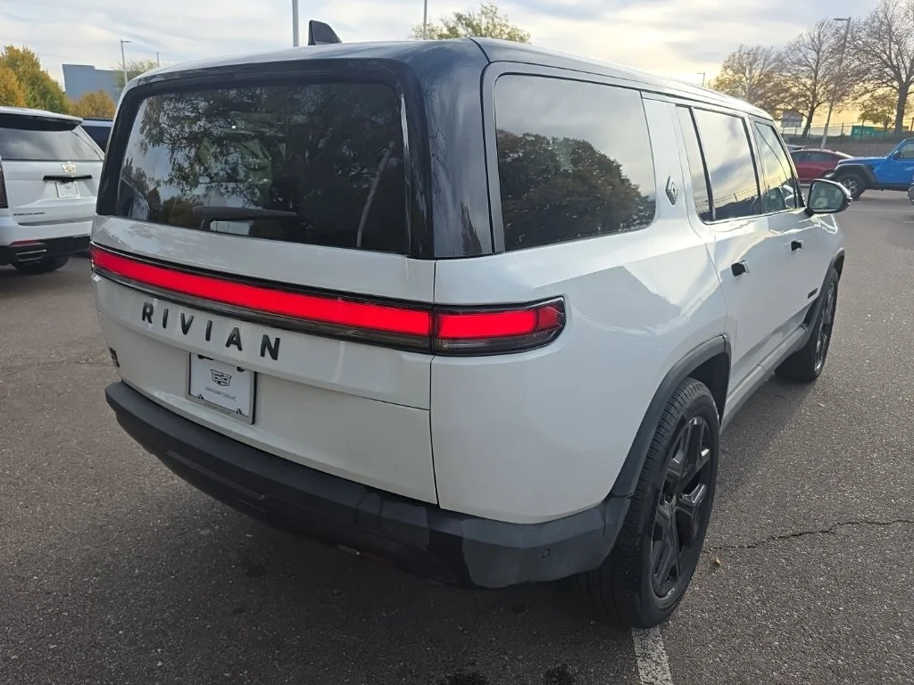 Used 2025 Glacier White Rivian Adventure Dual Motor Max Pack image 6