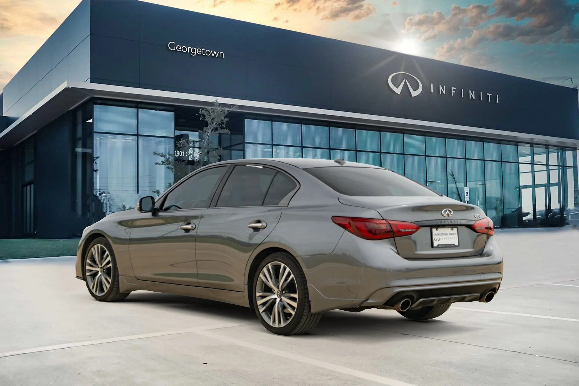 Certified Used 2023 Gray INFINITI SENSORY image 5
