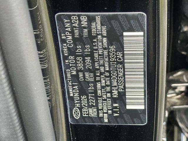 New 2026 Black Hyundai SEL Sport image 30