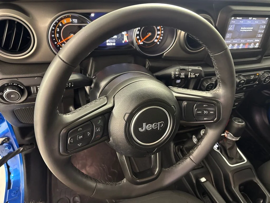 Used 2022 Blue Jeep Unlimited Willys image 25