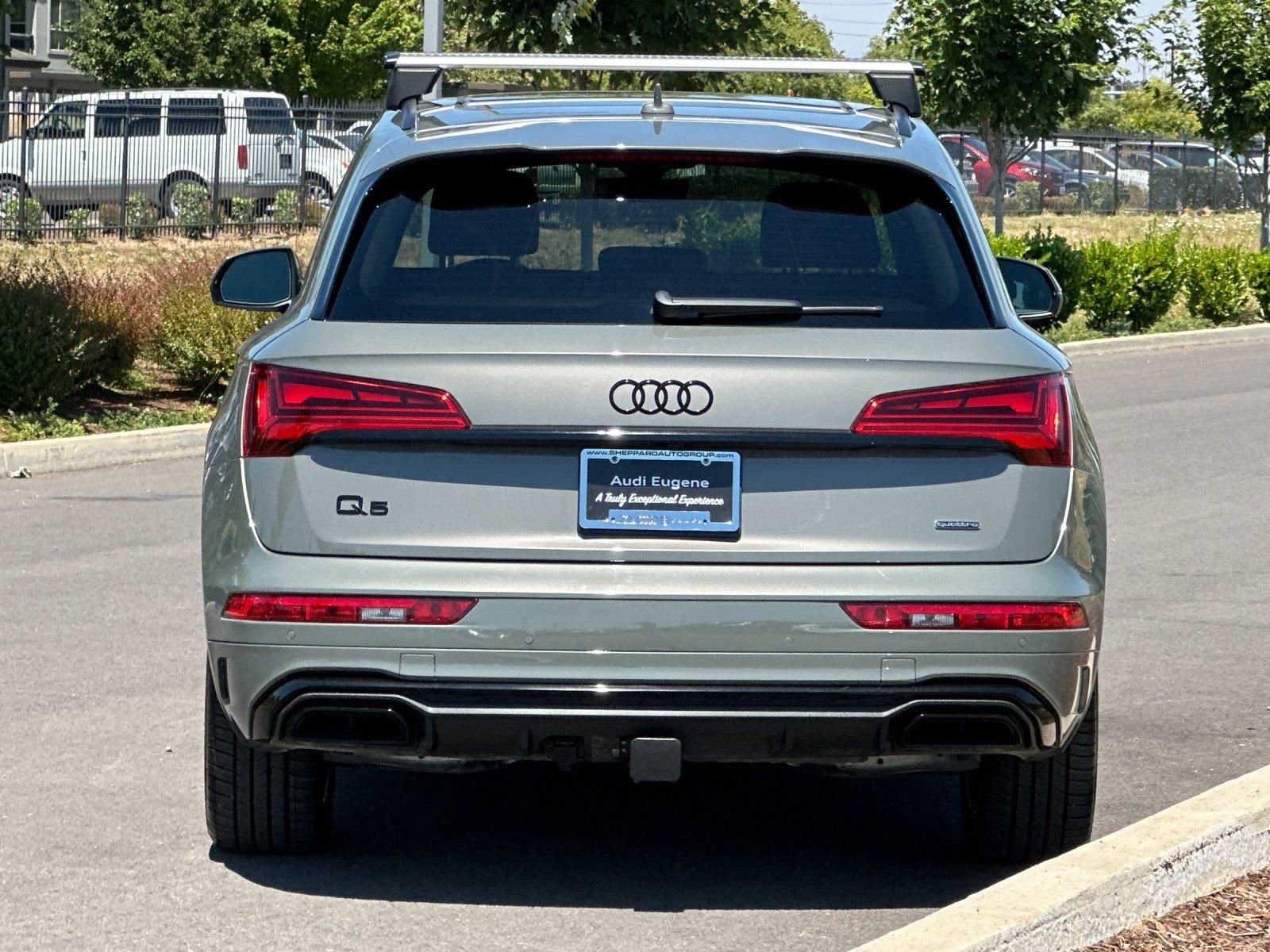 Used 2023 Gray Audi 55 Premium image 4