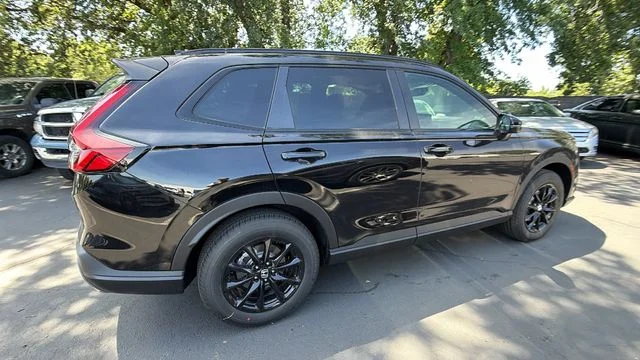 New 2026 Crystal Black Pearl Honda AWD Sport-L Hybrid image 3