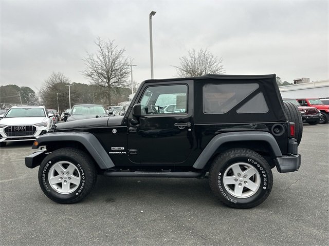 Used 2017 Jeep Wrangler Sport S with VIN 1C4AJWAG5HL547257 for sale in Huntersville, NC