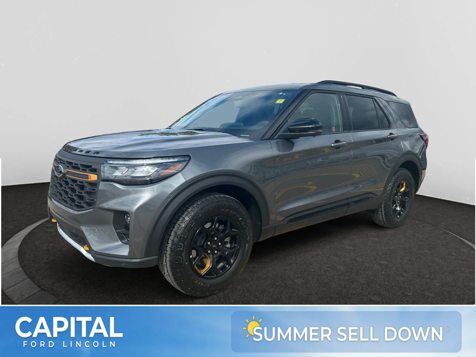 New 2026 Carbonized Grey Metallic Ford Tremor image 1