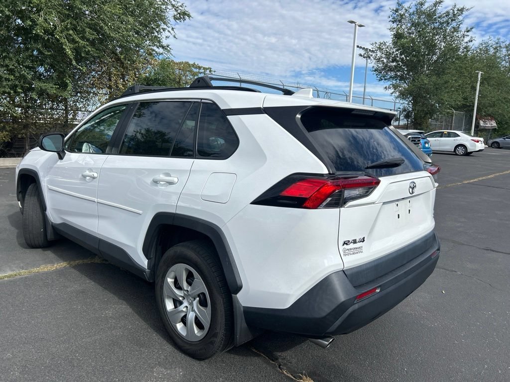 Used 2021 Super White Toyota LE image 12