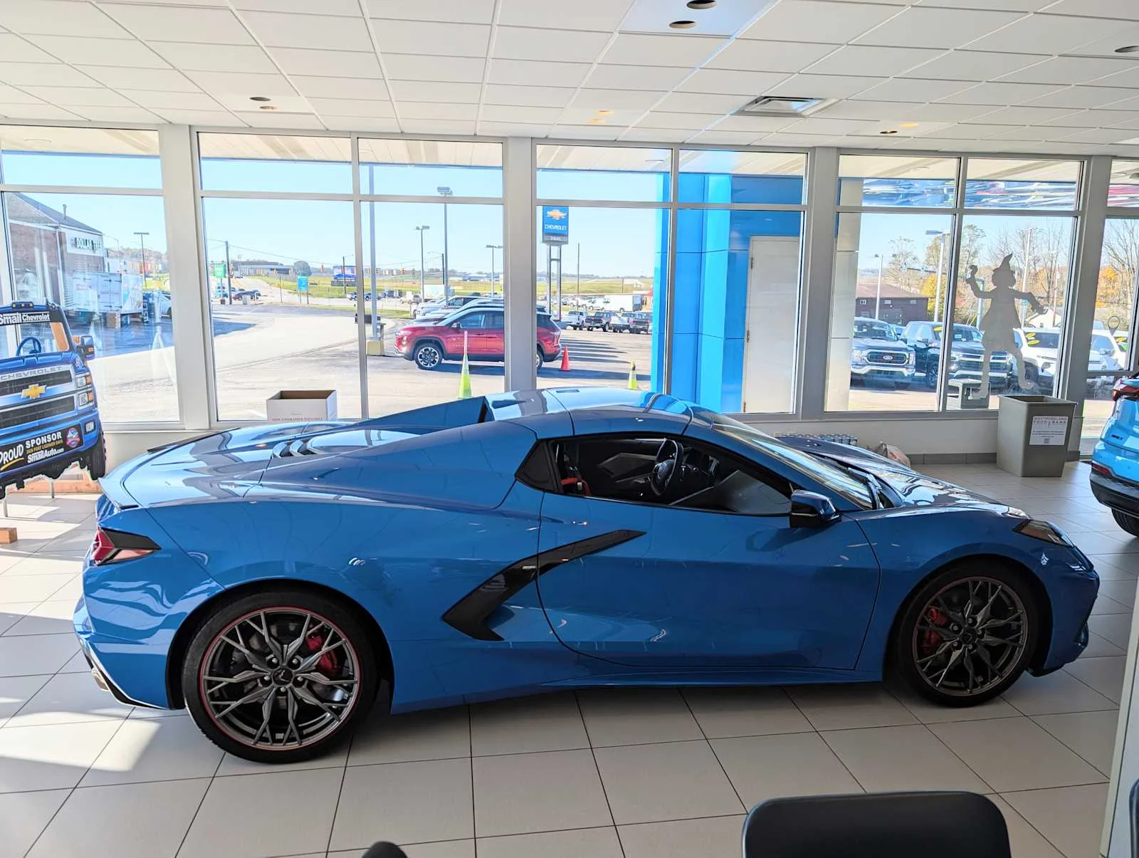 Used 2024 Riptide Blue Metallic Chevrolet 3LT image 7
