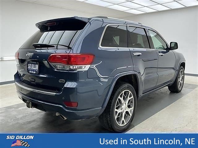 Used 2021 Slate Blue Pearlcoat Jeep Overland image 4