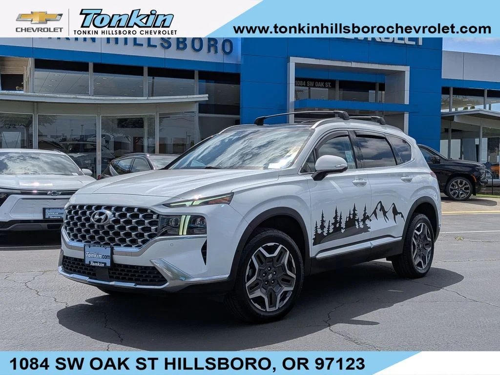 Used 2022 Quartz White Hyundai Limited image 1