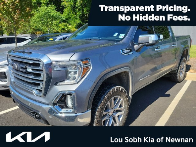 Used 2022 Steel Metallic GMC SLT image 1