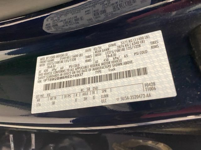 Used 2024 Blue Ford Lariat image 40