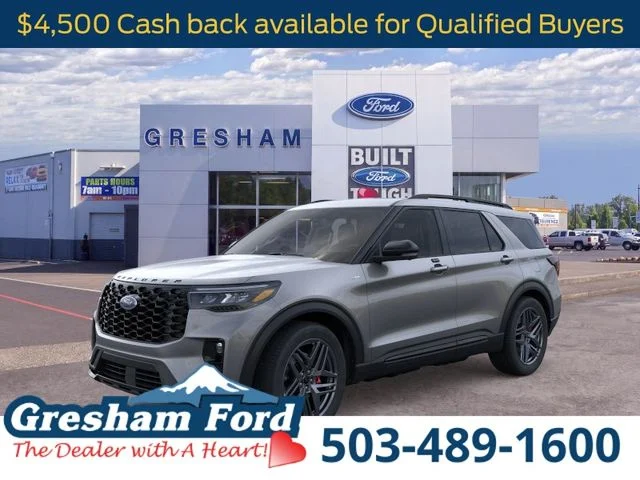 New 2026 Carbonized Gray Metallic Ford ST-Line image 1