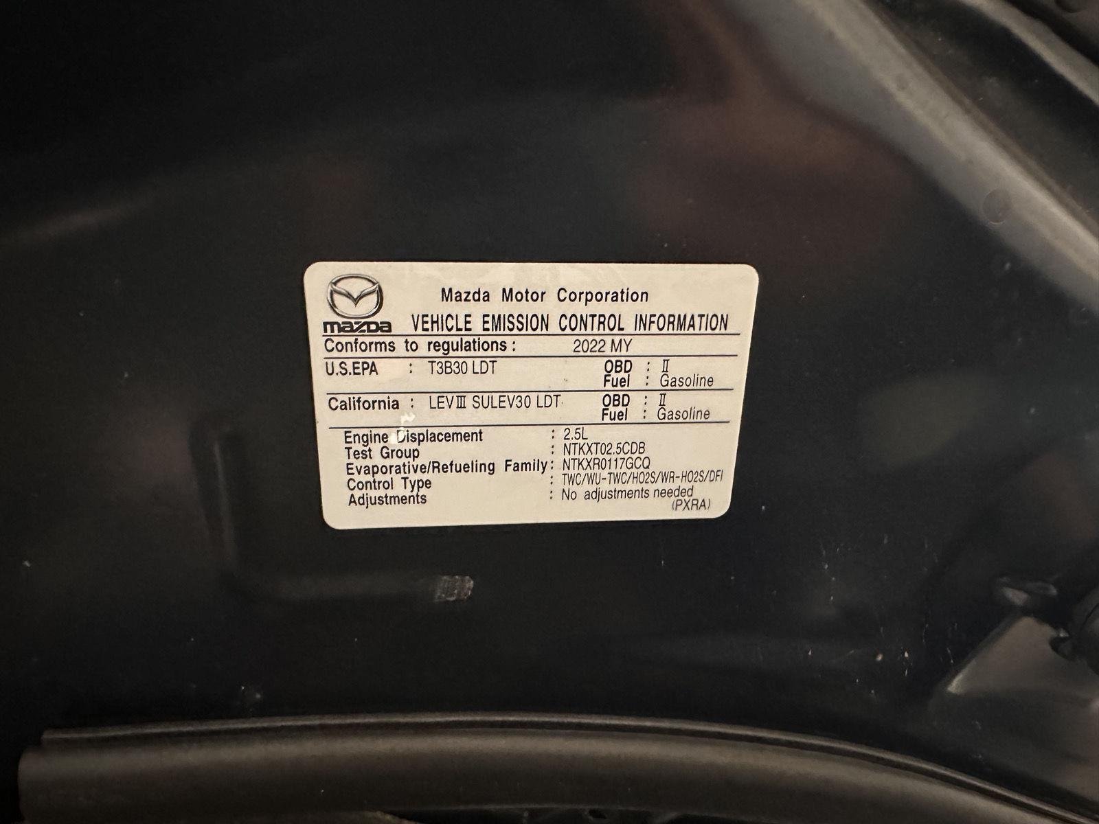 Used 2022 Deep Crystal Blue Mica Mazda 2.5 S Premium Package image 57