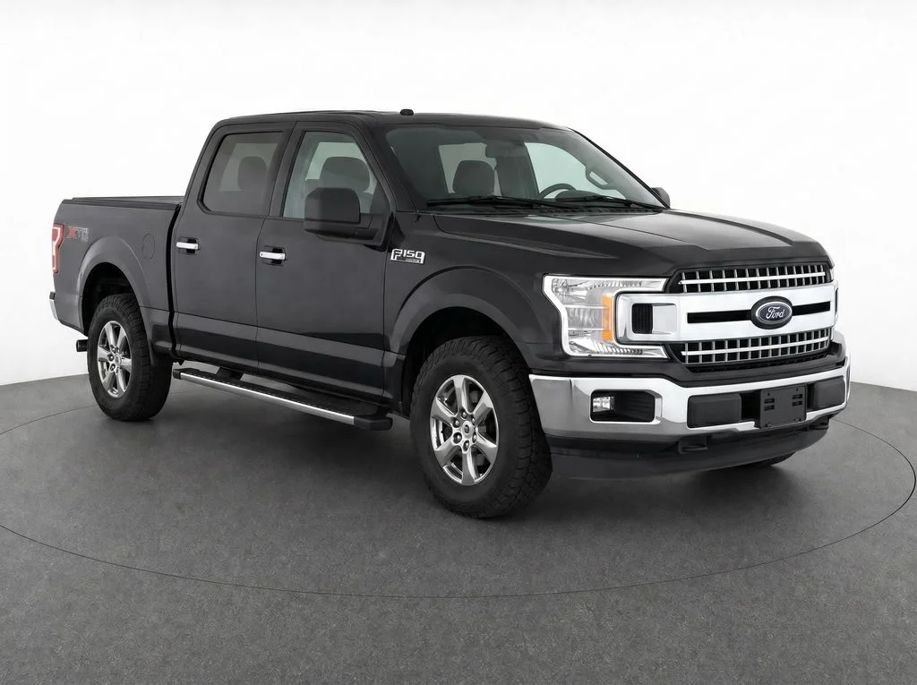 Used 2018 Black Ford XLT image 3
