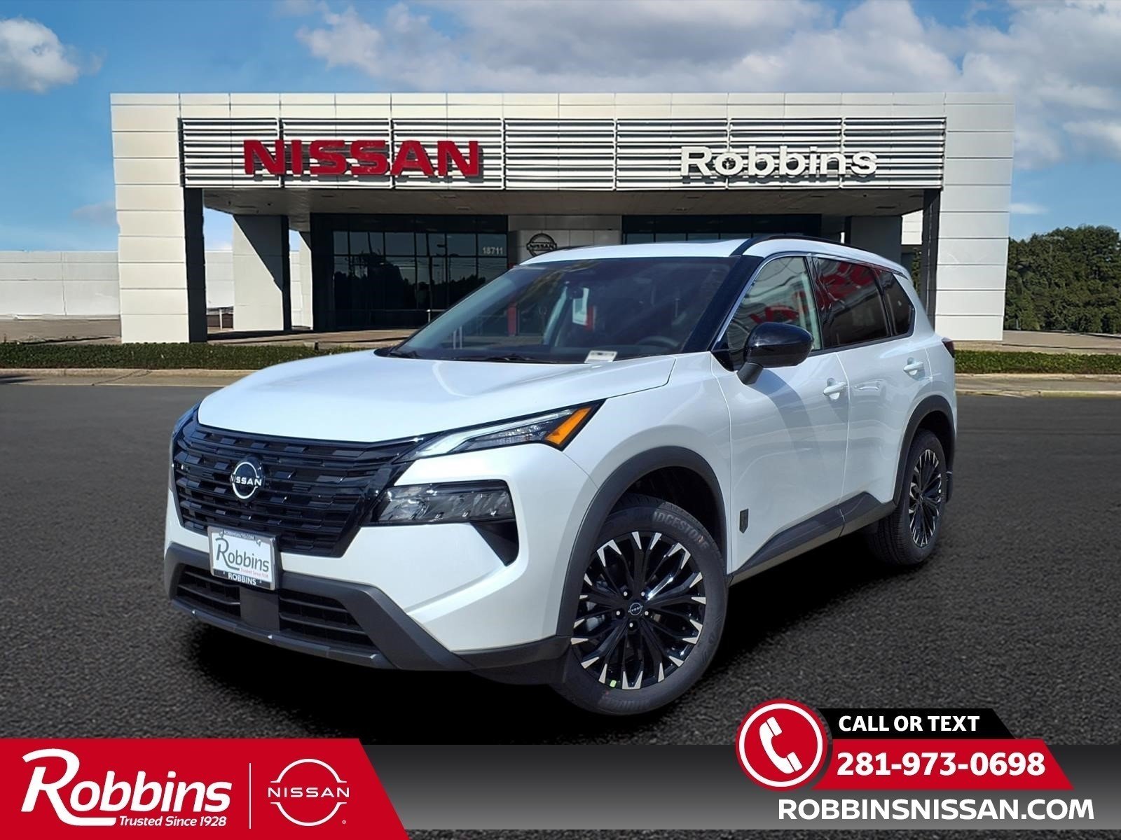 2026 Nissan Rogue Dark Armor™ White at Robbins Nissan
