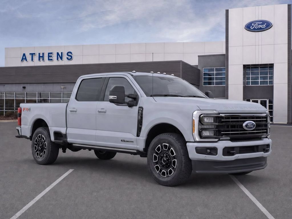 New 2026 Glacier Gray Metallic Tri-Coat Ford F-250® Platinum® image 1