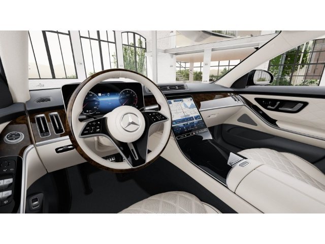 Certified Used 2026 Green Mercedes-Benz S 580 image 3
