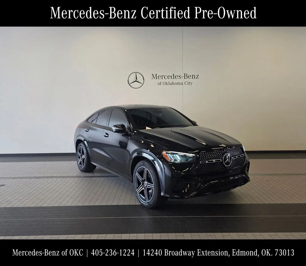 Certified Used 2025 Black Mercedes-Benz GLE 450 image 3