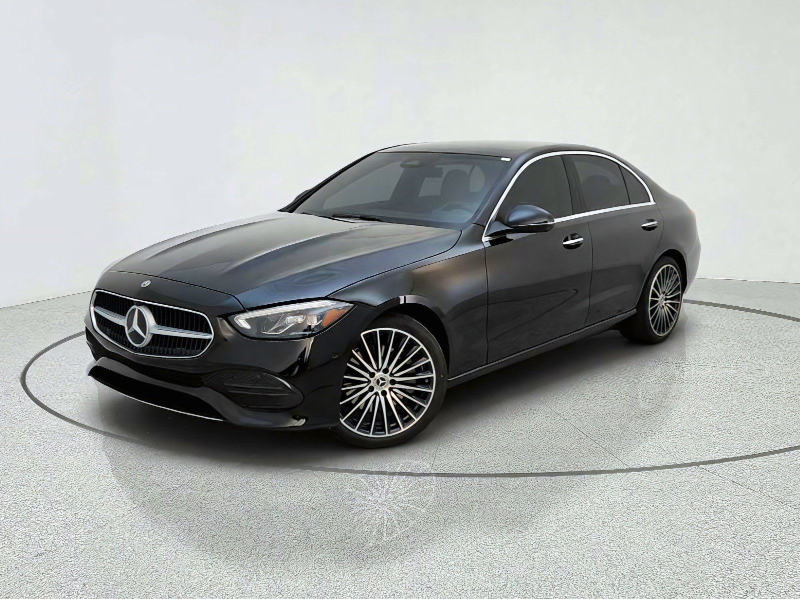 New 2026 Black Mercedes-Benz C 300 Sedan image 1