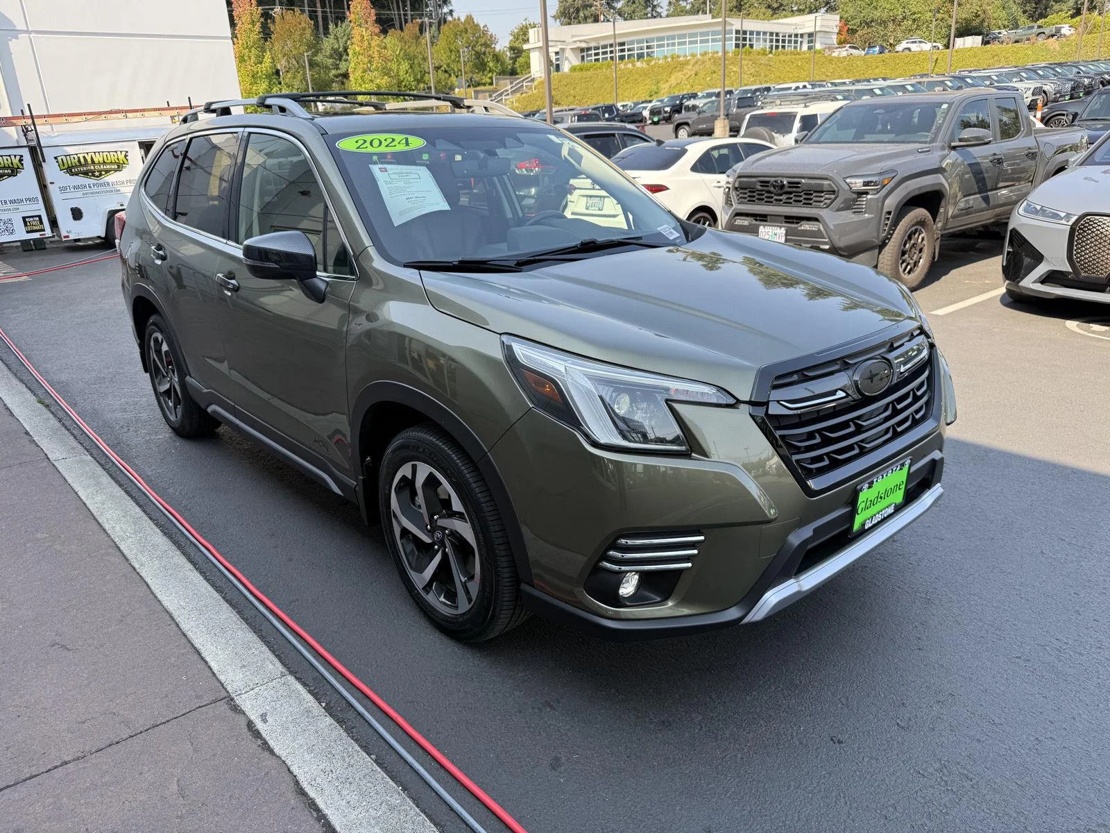 Used 2024 Autumn Green Metallic Subaru Touring image 7