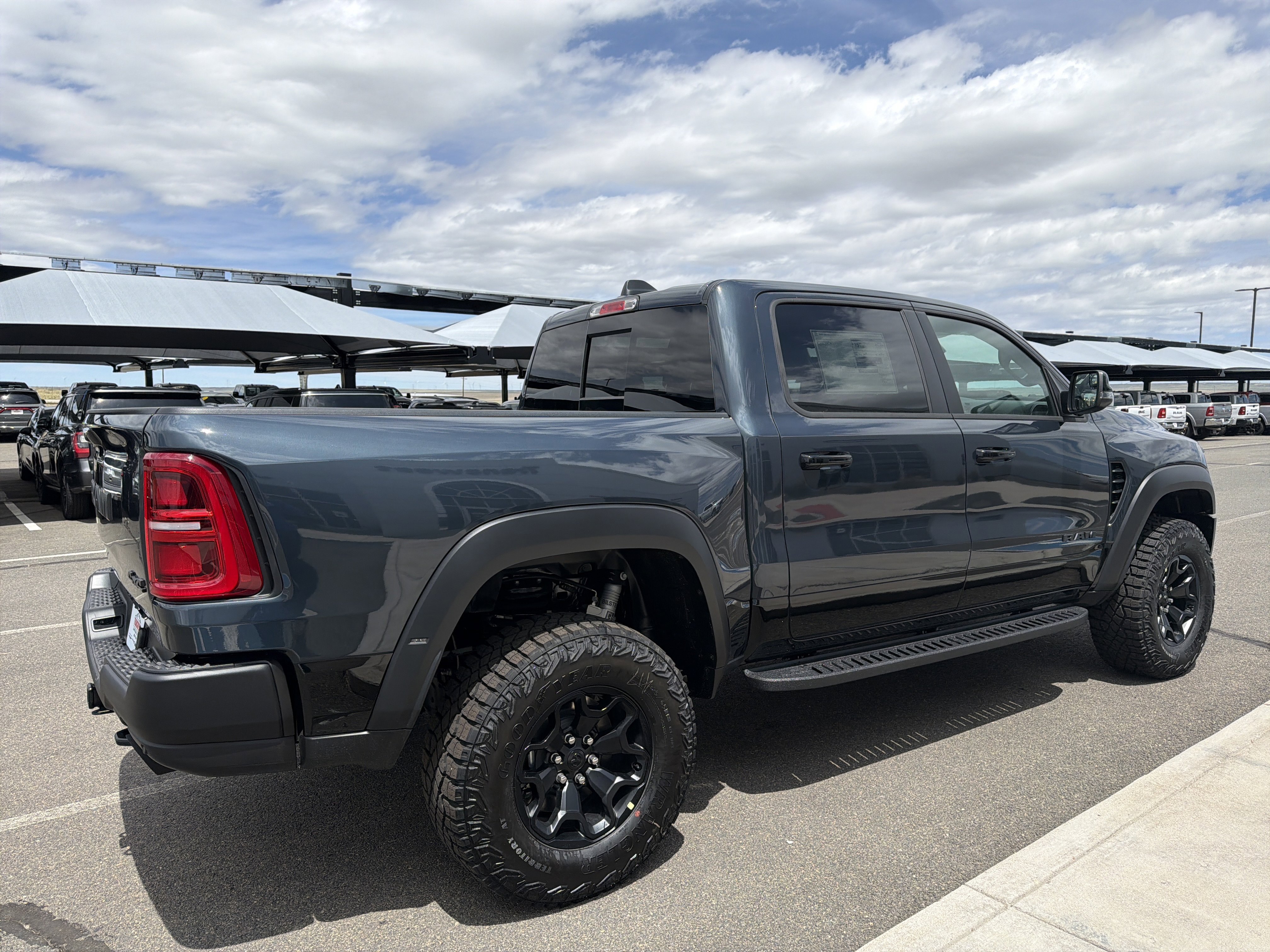New 2026 Forged Blue Metallic Exterior Paint RAM RHO image 6