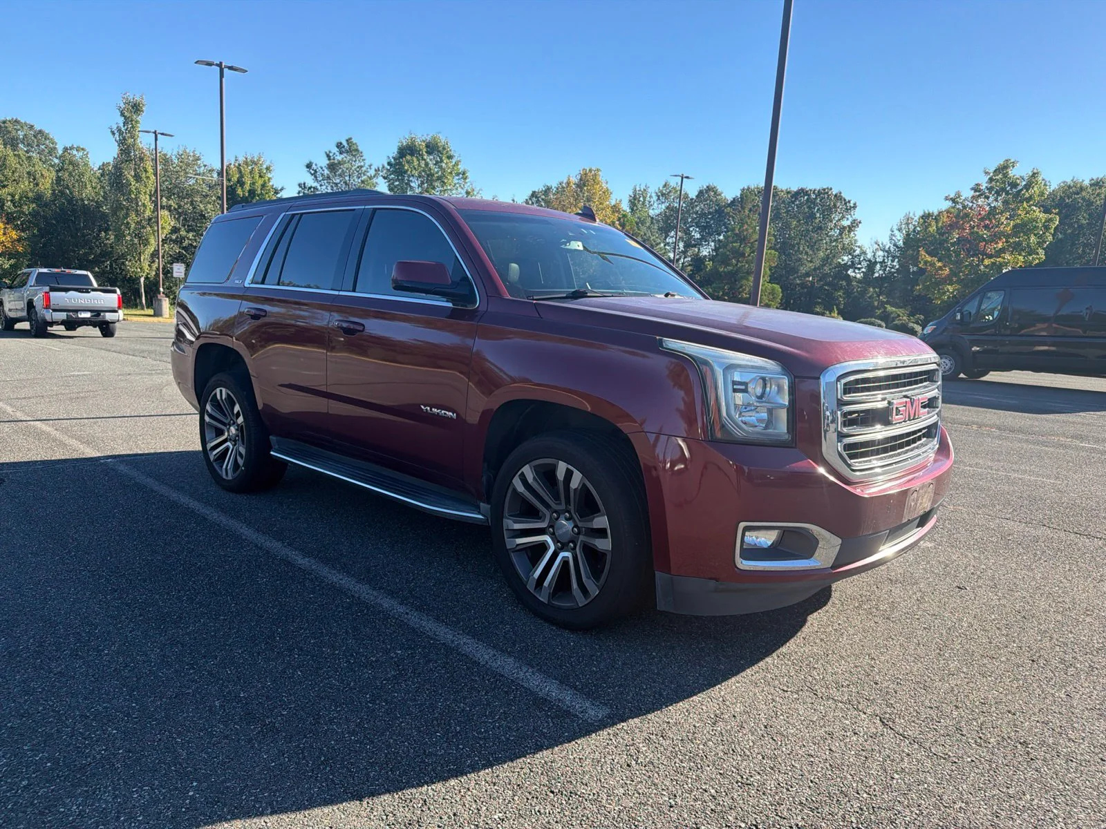 Used 2017 Red GMC SLT image 1