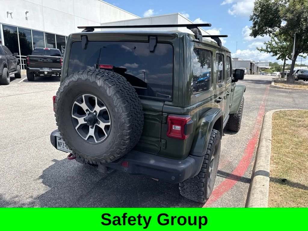 Used 2021 Green Jeep Unlimited Rubicon image 8