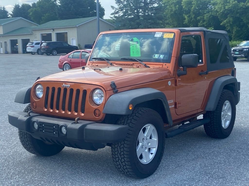 Used 2011 Jeep Wrangler Sport with VIN 1J4GA2D14BL500586 for sale in Saint Albans City, VT