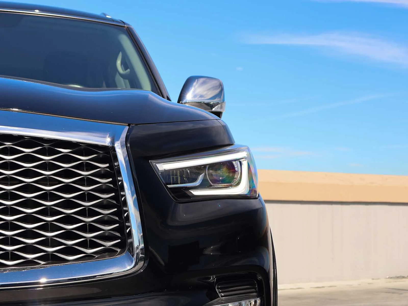 Certified Used 2021 Black Obsidian INFINITI LUXE image 6