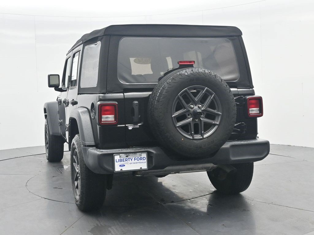 Used 2024 Black Clearcoat Jeep Sport S image 7