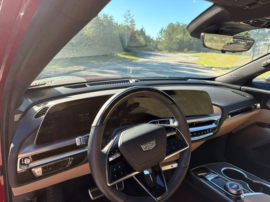 Used 2025 Radiant Red Tintcoat Cadillac Luxury 3 image 8