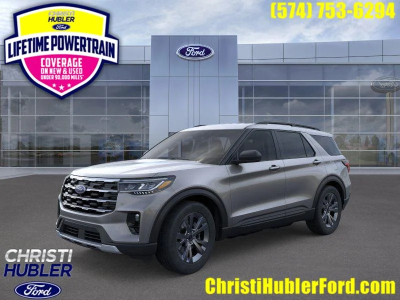 New 2026 Carbonized Gray Metallic Ford Active image 1