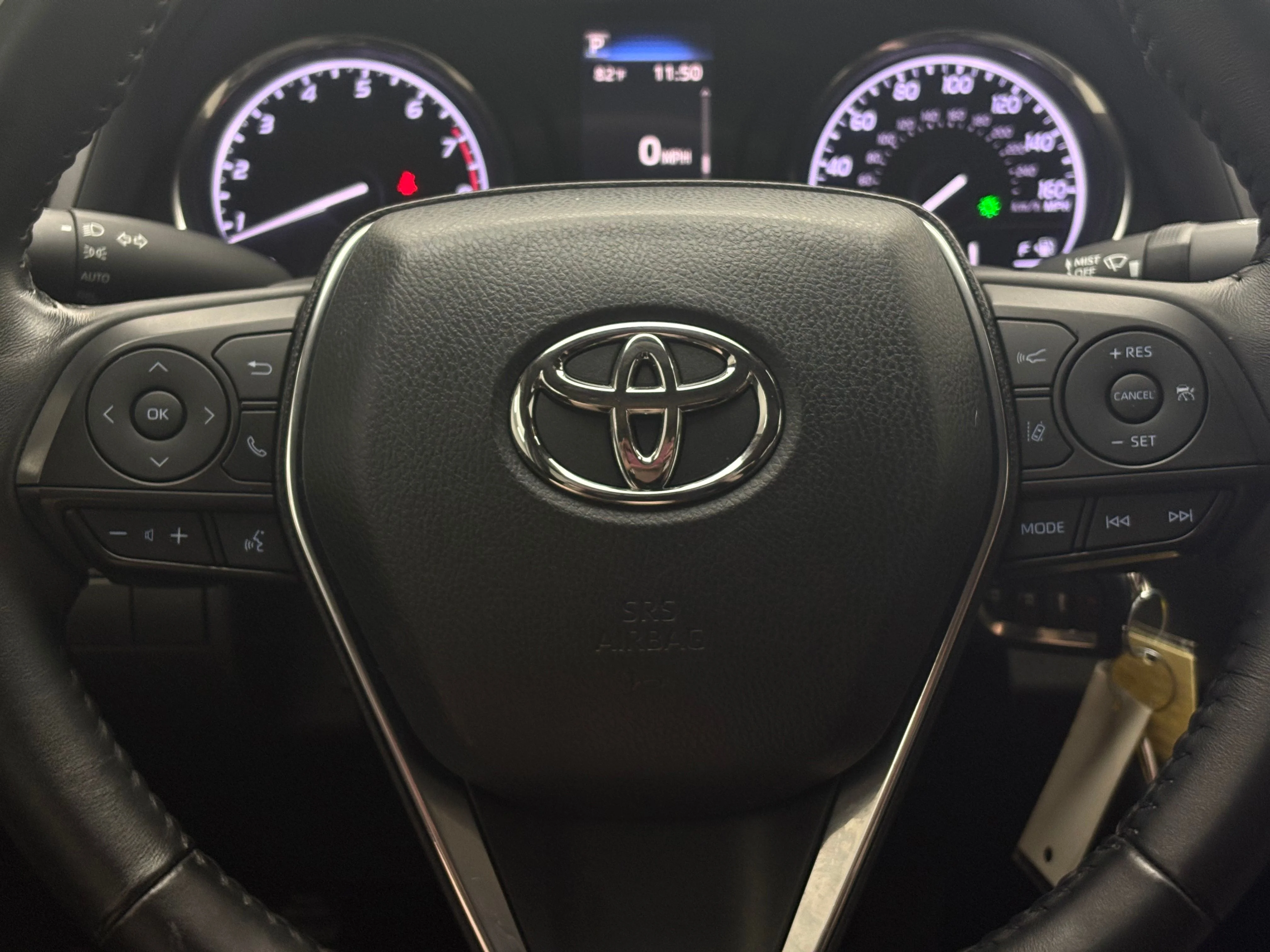 Used 2019 Celestial Silver Metallic Toyota SE image 18
