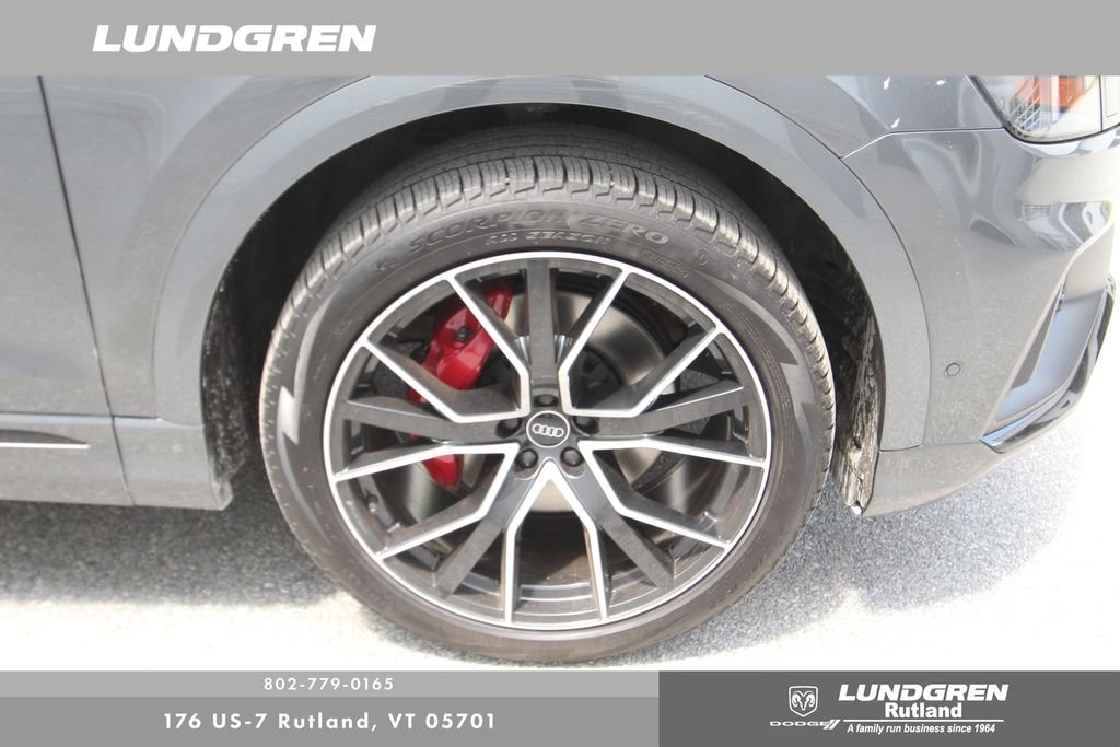 Used 2021 Gray Audi 55 Prestige image 12