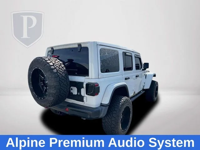 Used 2018 White Jeep Unlimited Rubicon image 14