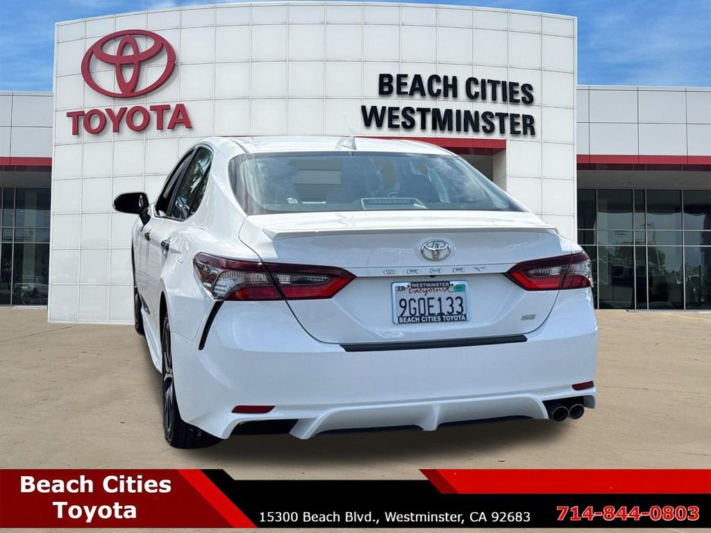 Certified Used 2023 White Toyota SE image 9
